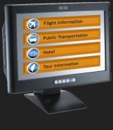 infotainment touch panel pc